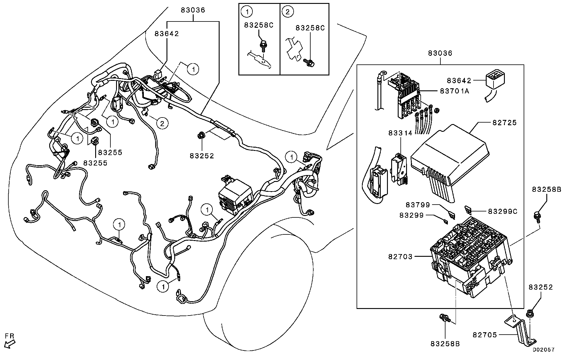 Wiring & Attaching Parts
