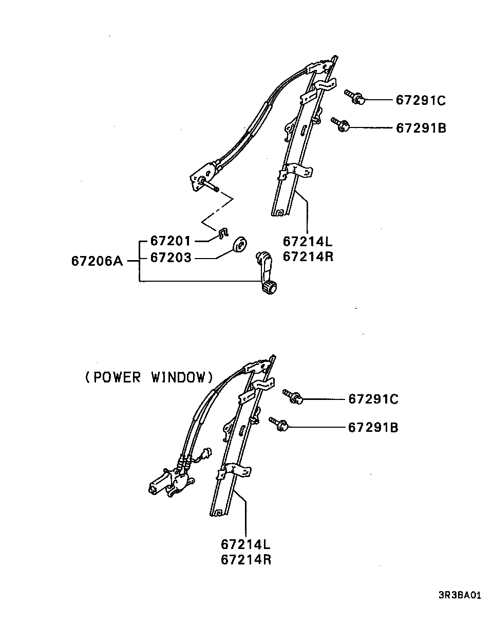 Front Door Window Regulator