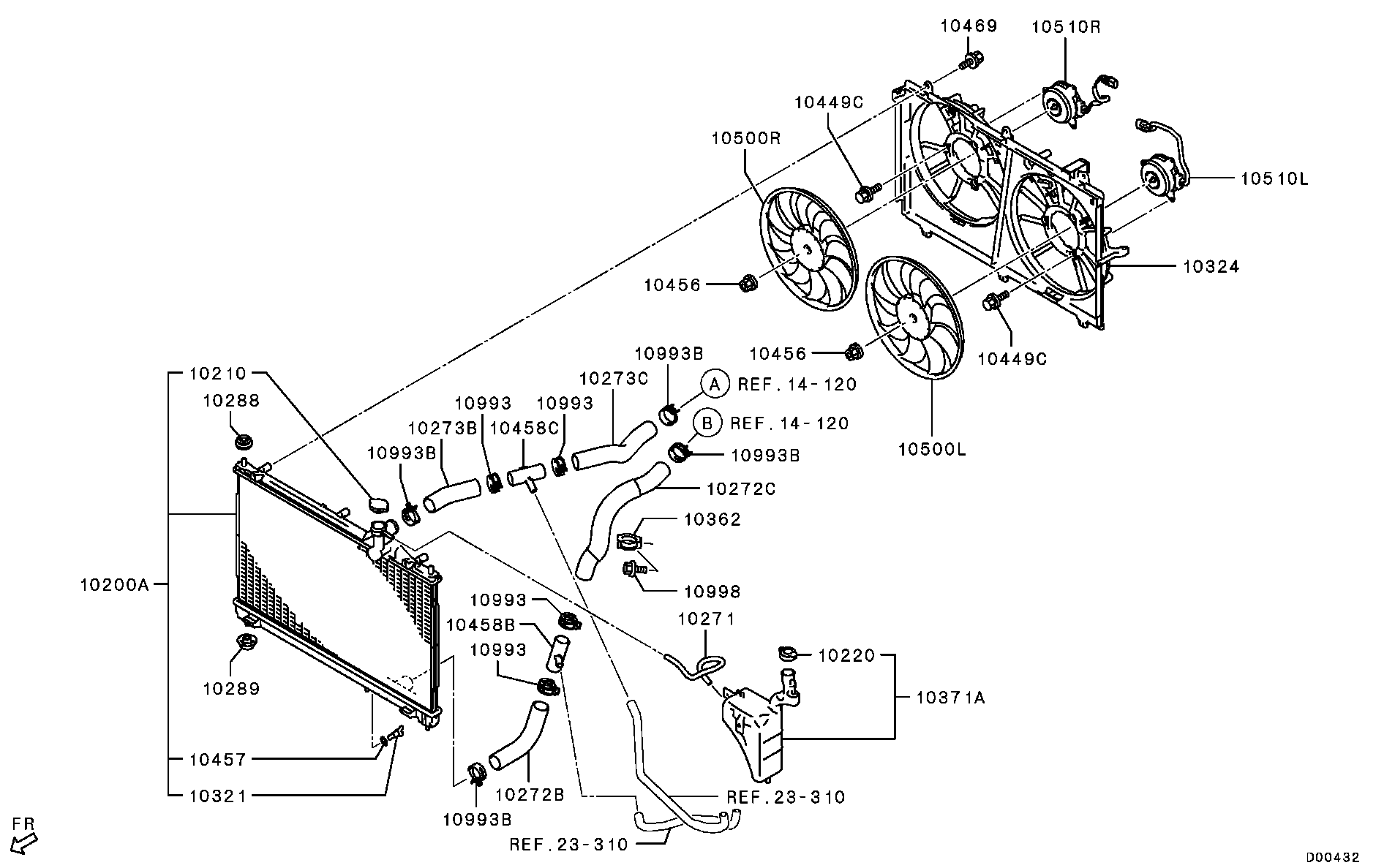 Radiator Hose Condenser Tank