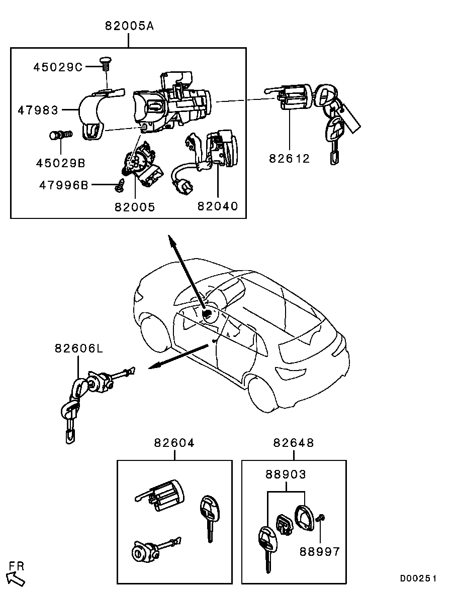 Lock Cylinder & Key
