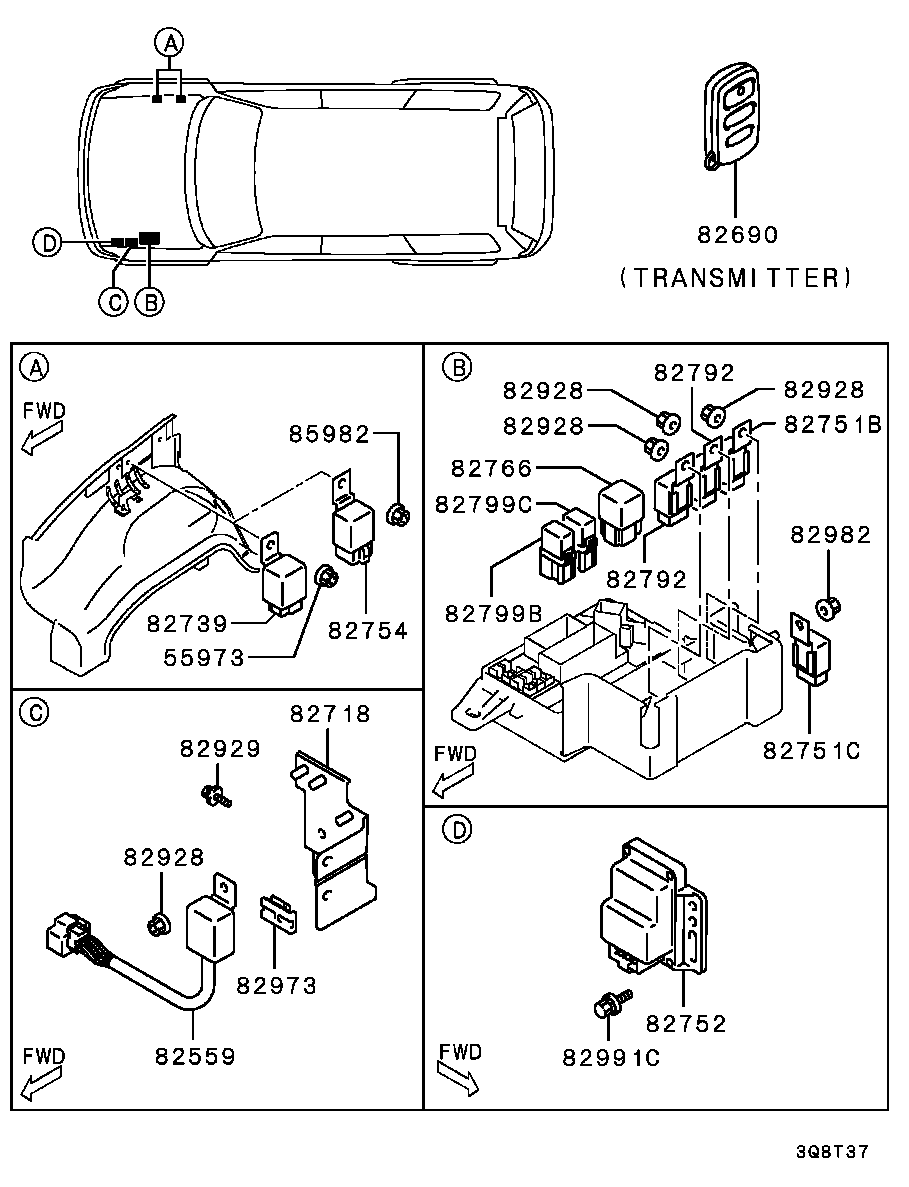 Relay, Flasher & Sensor