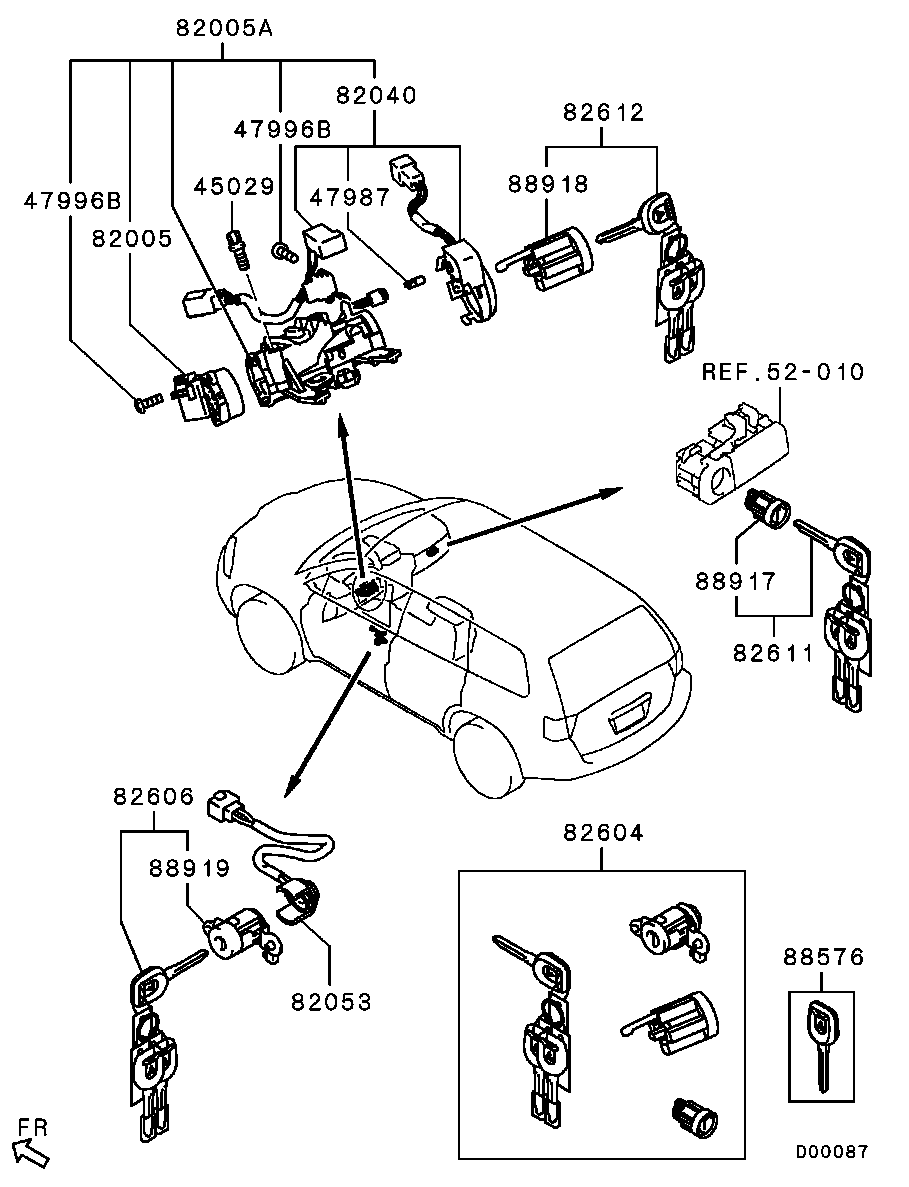 Lock Cylinder & Key