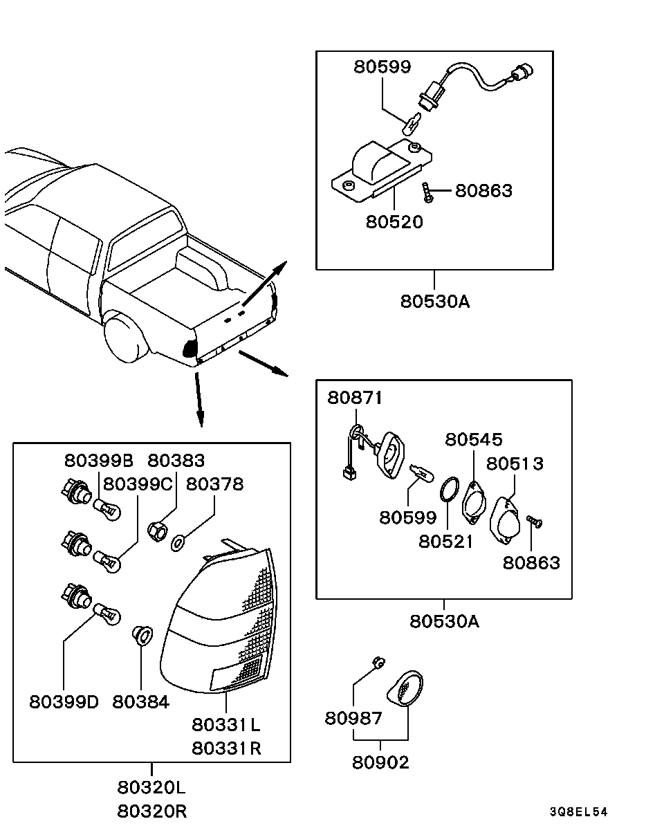 Rear Exterior Lamp