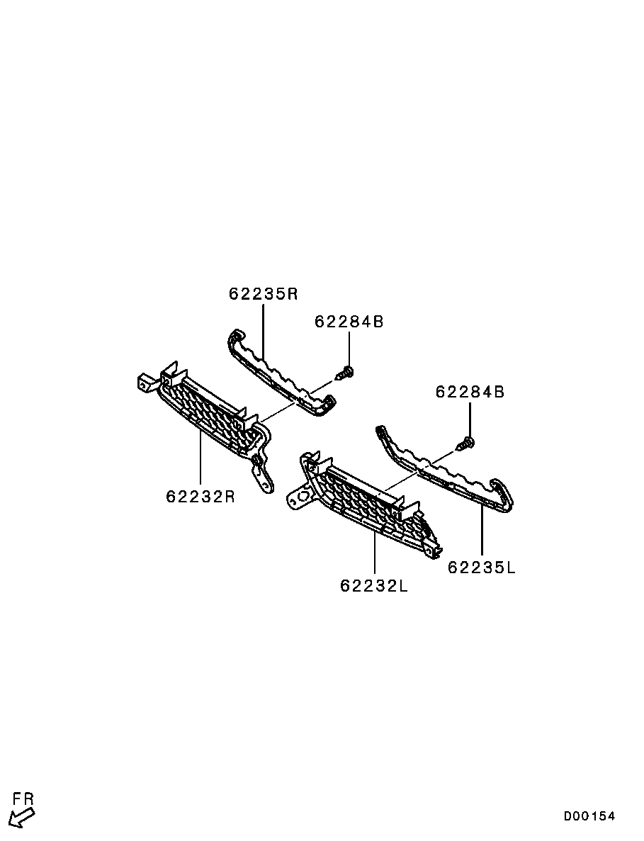 Radiator Grille Headlamp Bezel