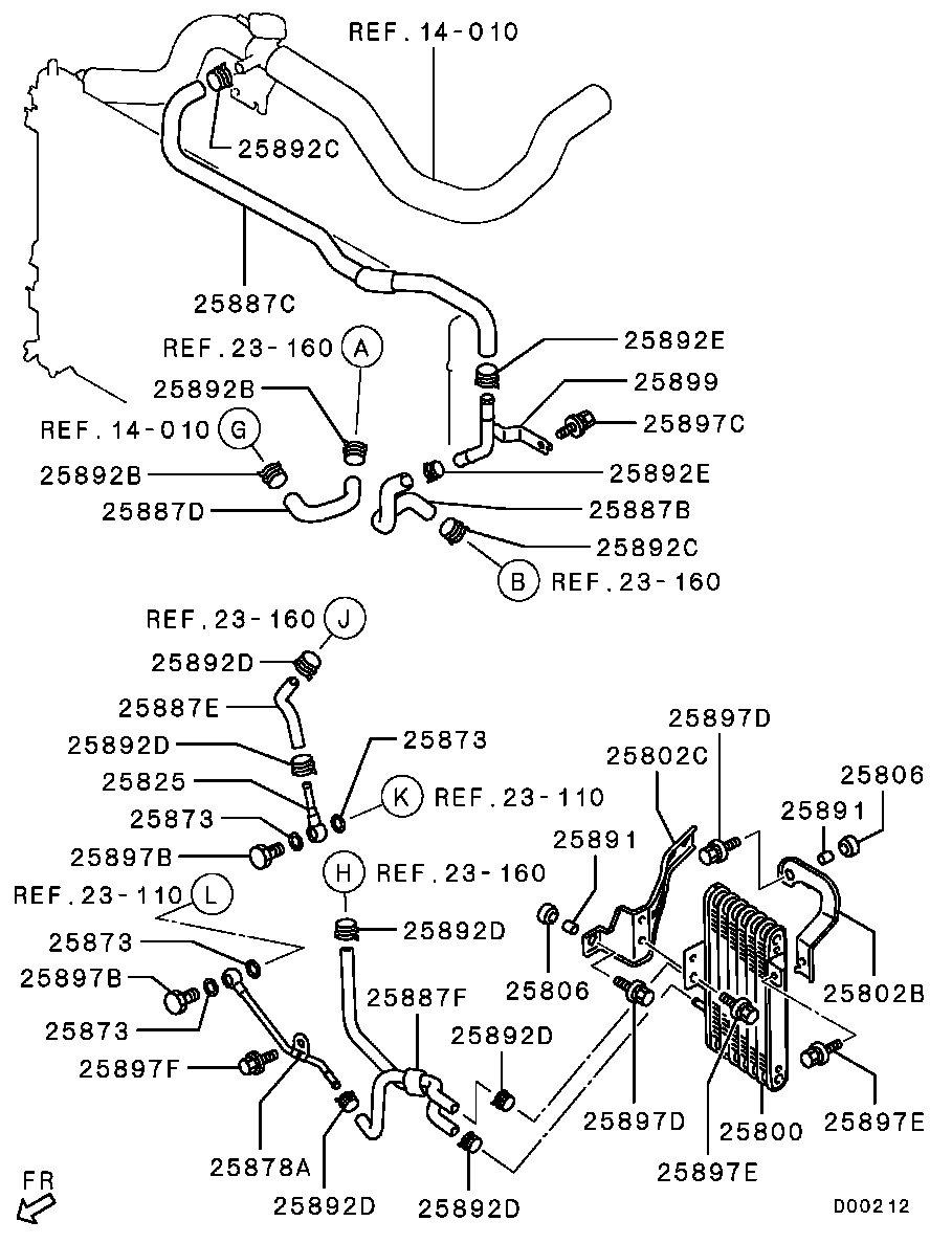 Transmission Oil Cooler & Tube