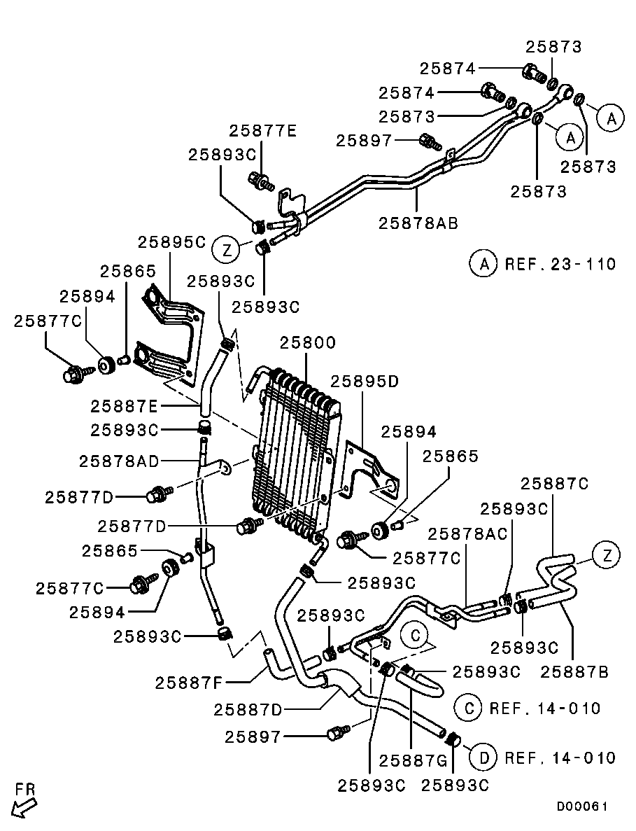 Transmission Oil Cooler & Tube