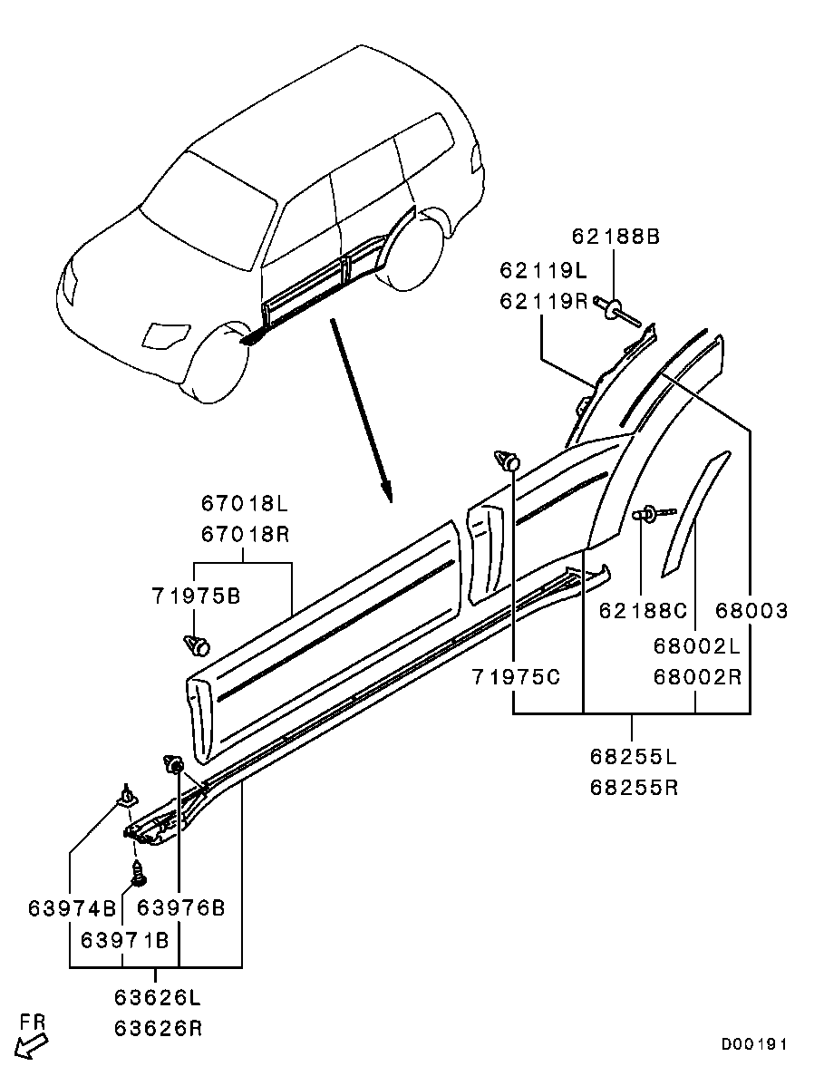 Side Garnish Moulding