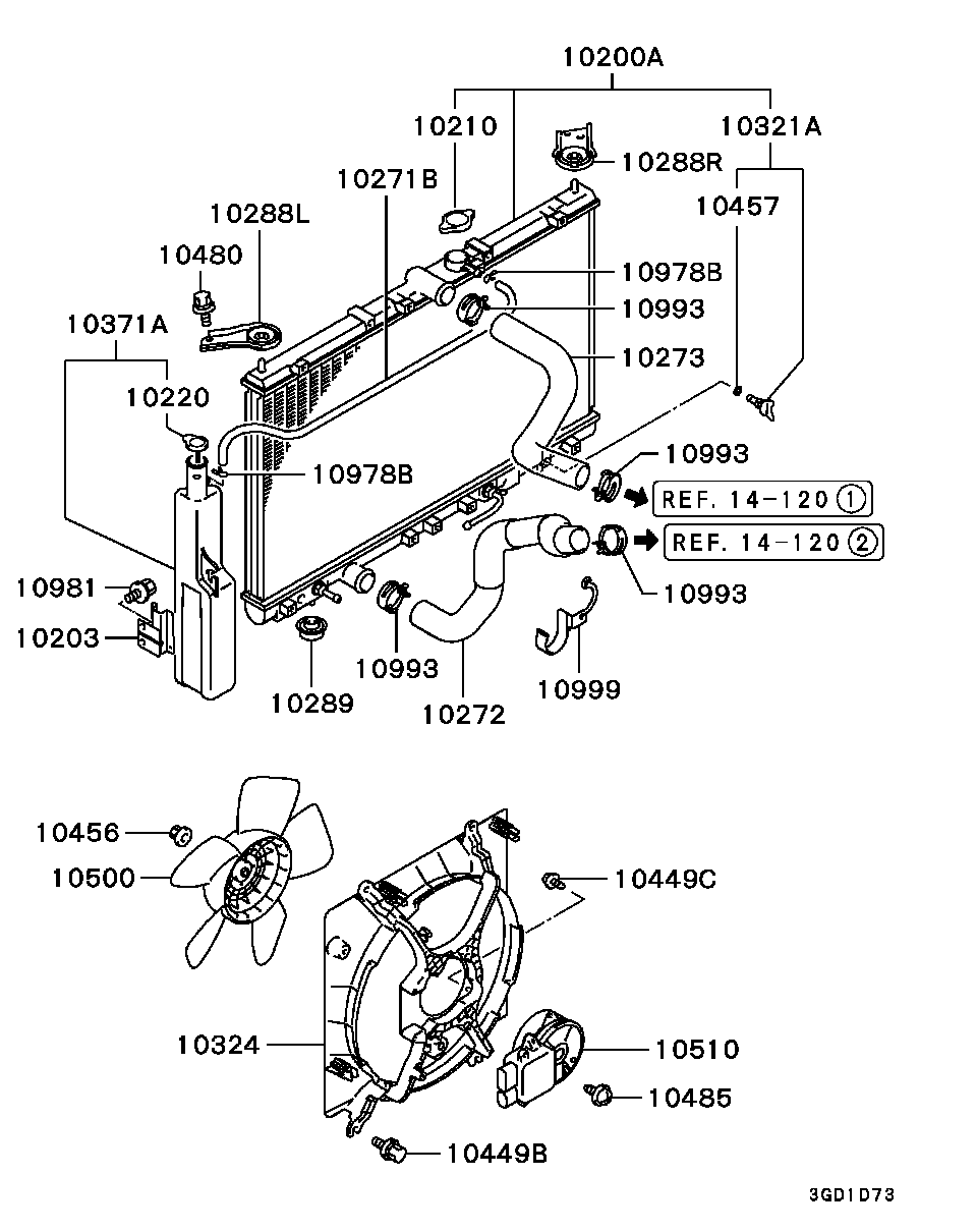 Radiator Hose Condenser Tank