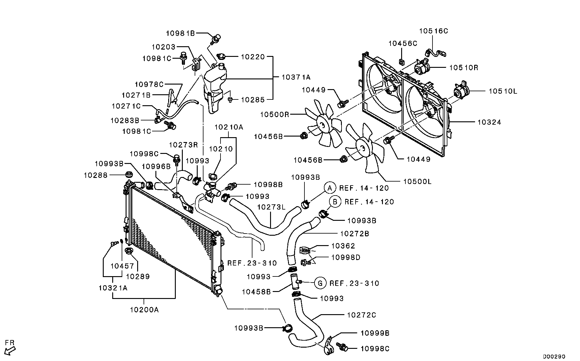 Radiator Hose Condenser Tank