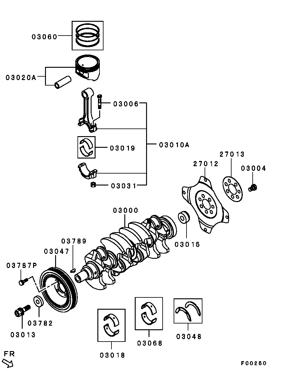 Piston Crankshaft