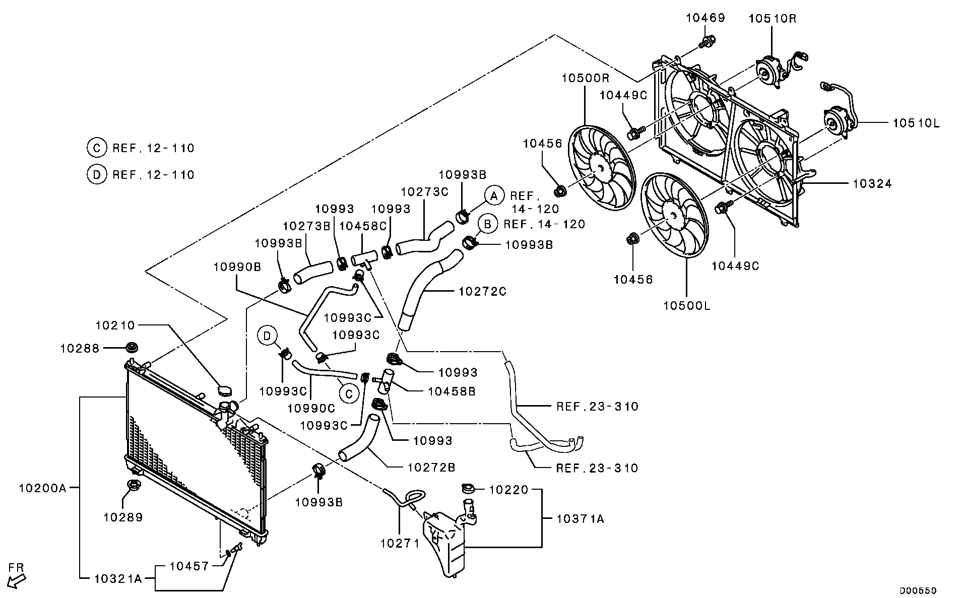Radiator Hose Condenser Tank