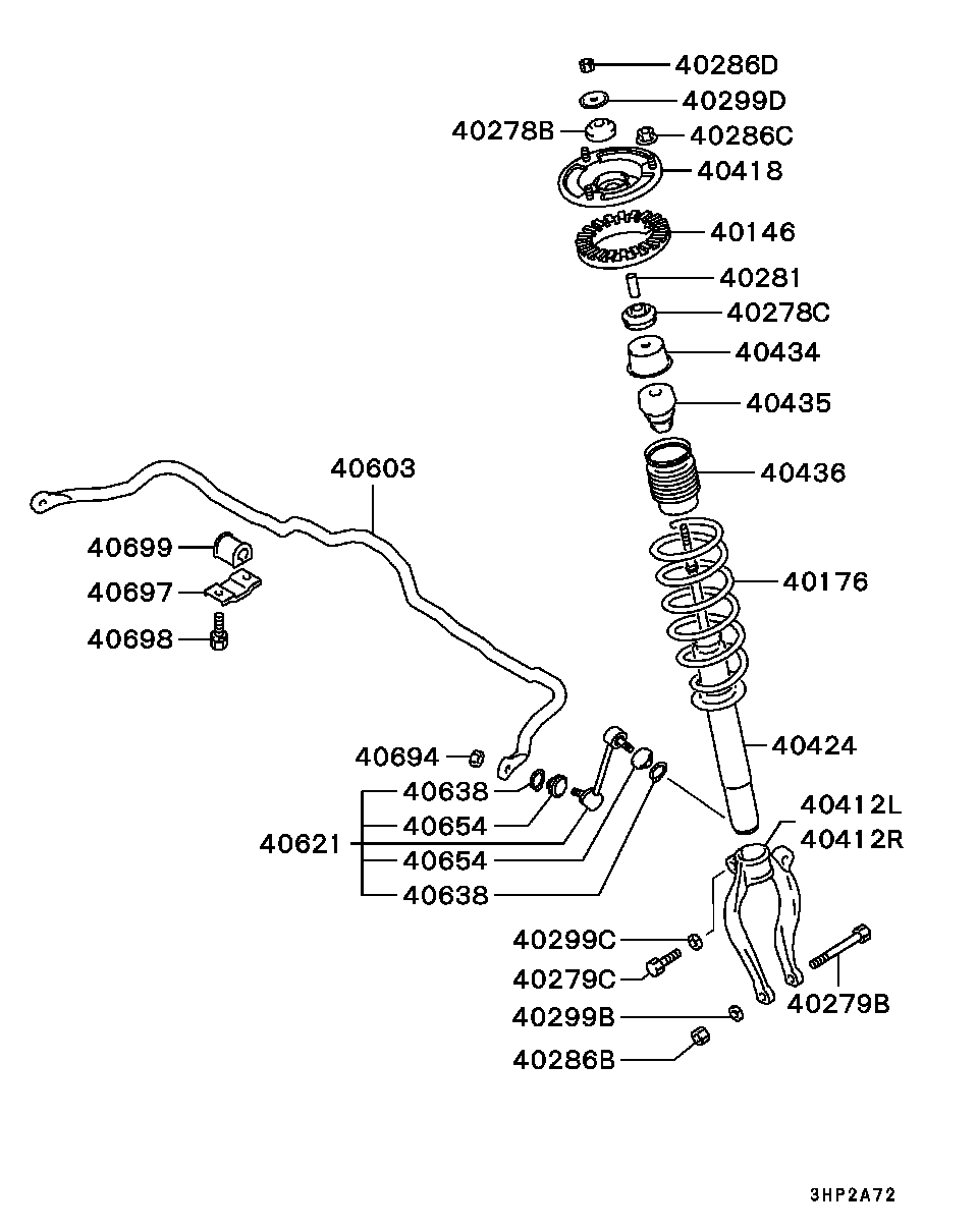 Suspension Strut & Spring