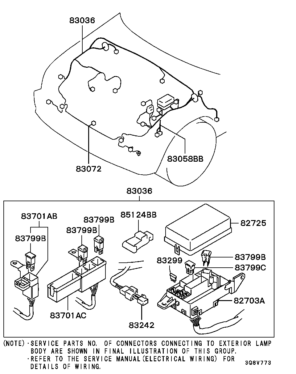 Wiring & Attaching Parts