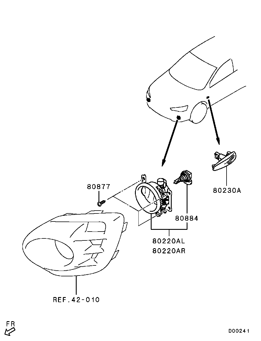Front Exterior Lamp