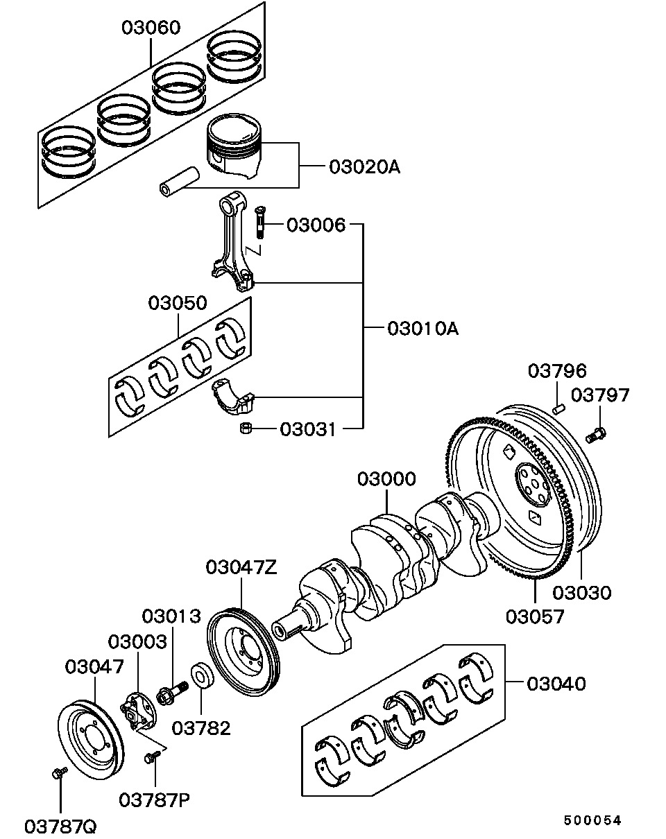 Cigüeñal de pistón