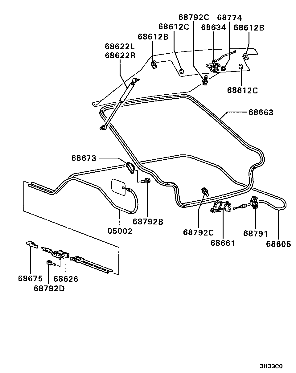 Tailgate Panel Glass