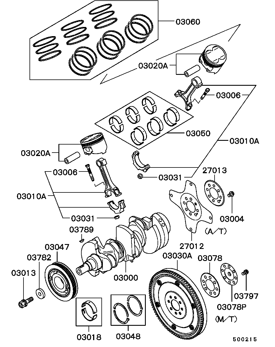 Piston Crankshaft