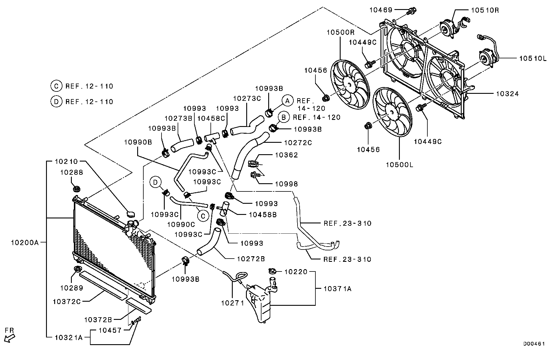 Radiator Hose Condenser Tank