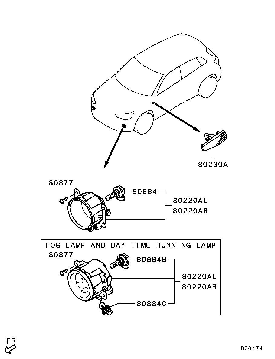 Front Exterior Lamp