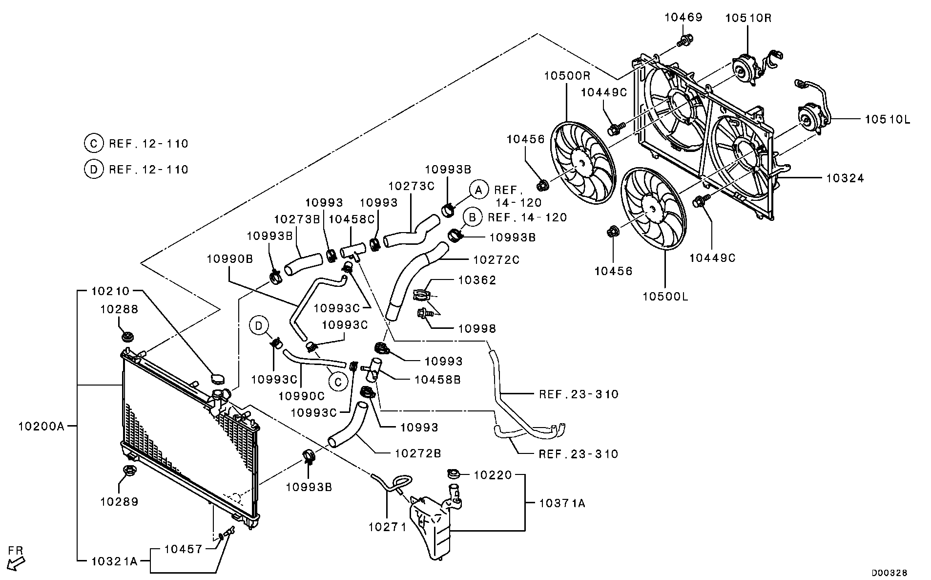 Radiator Hose Condenser Tank