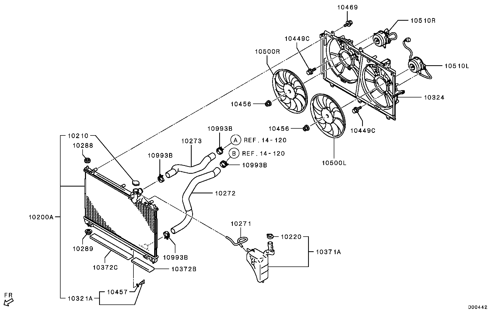 Radiator Hose Condenser Tank