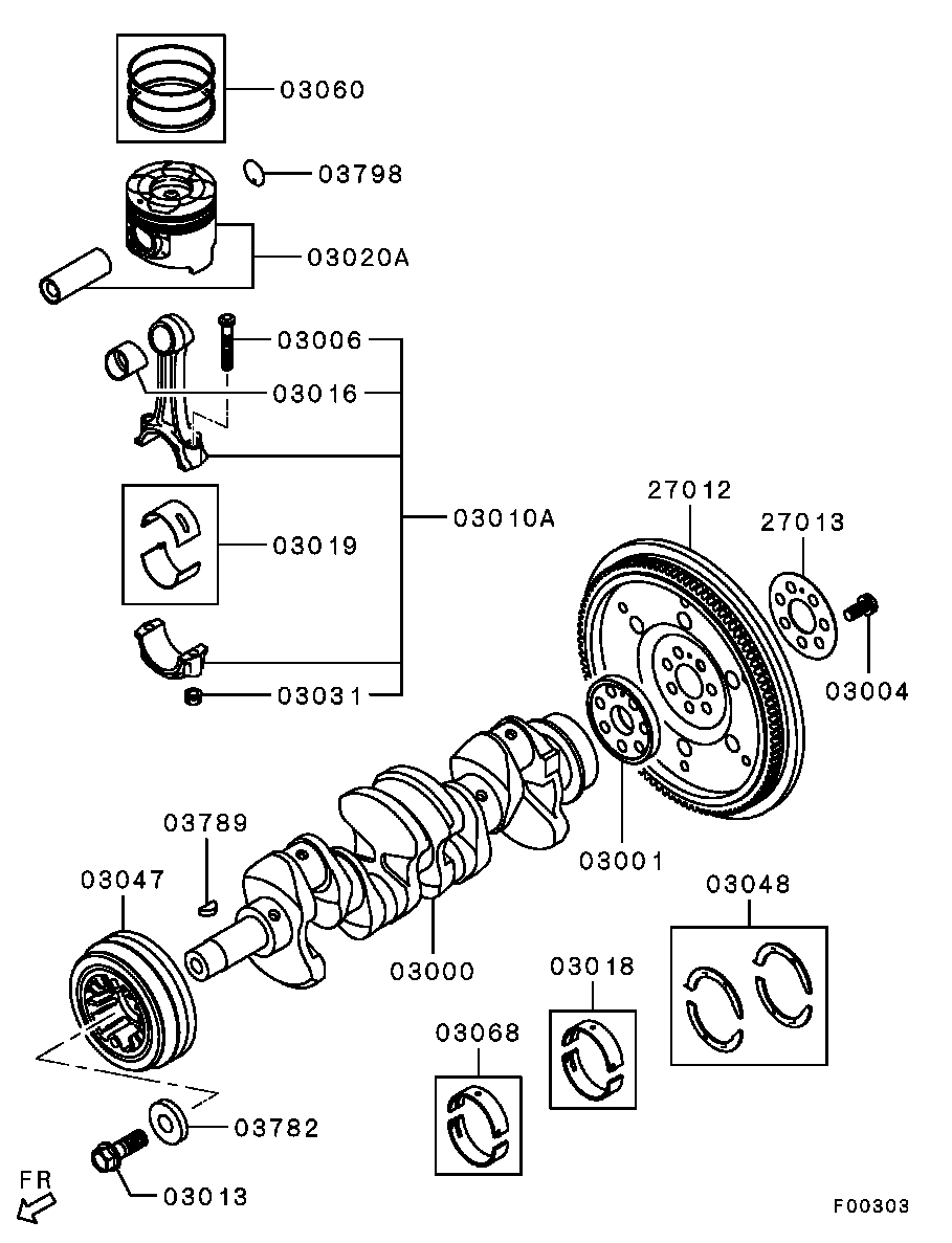 Piston Crankshaft