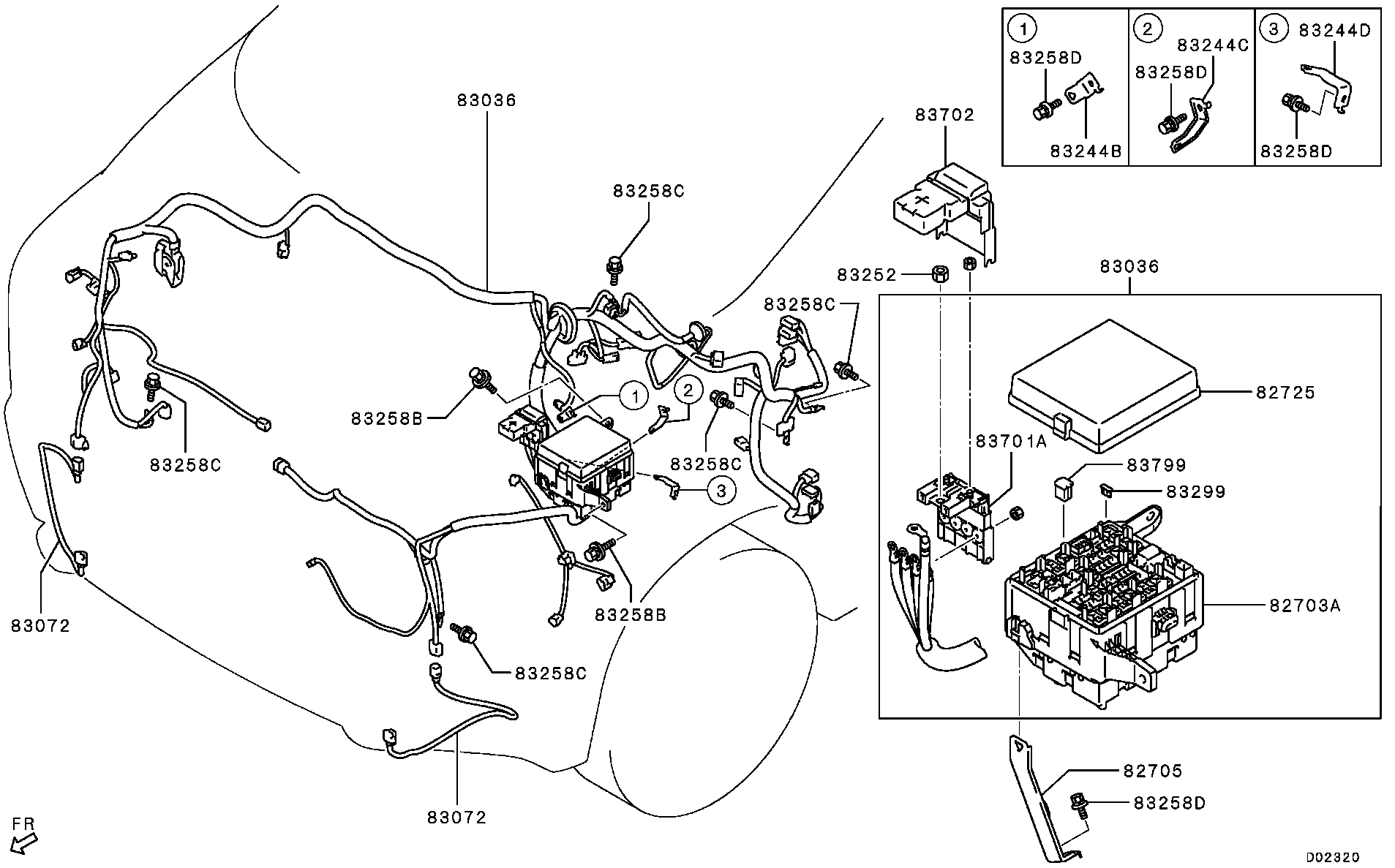 Wiring & Attaching Parts