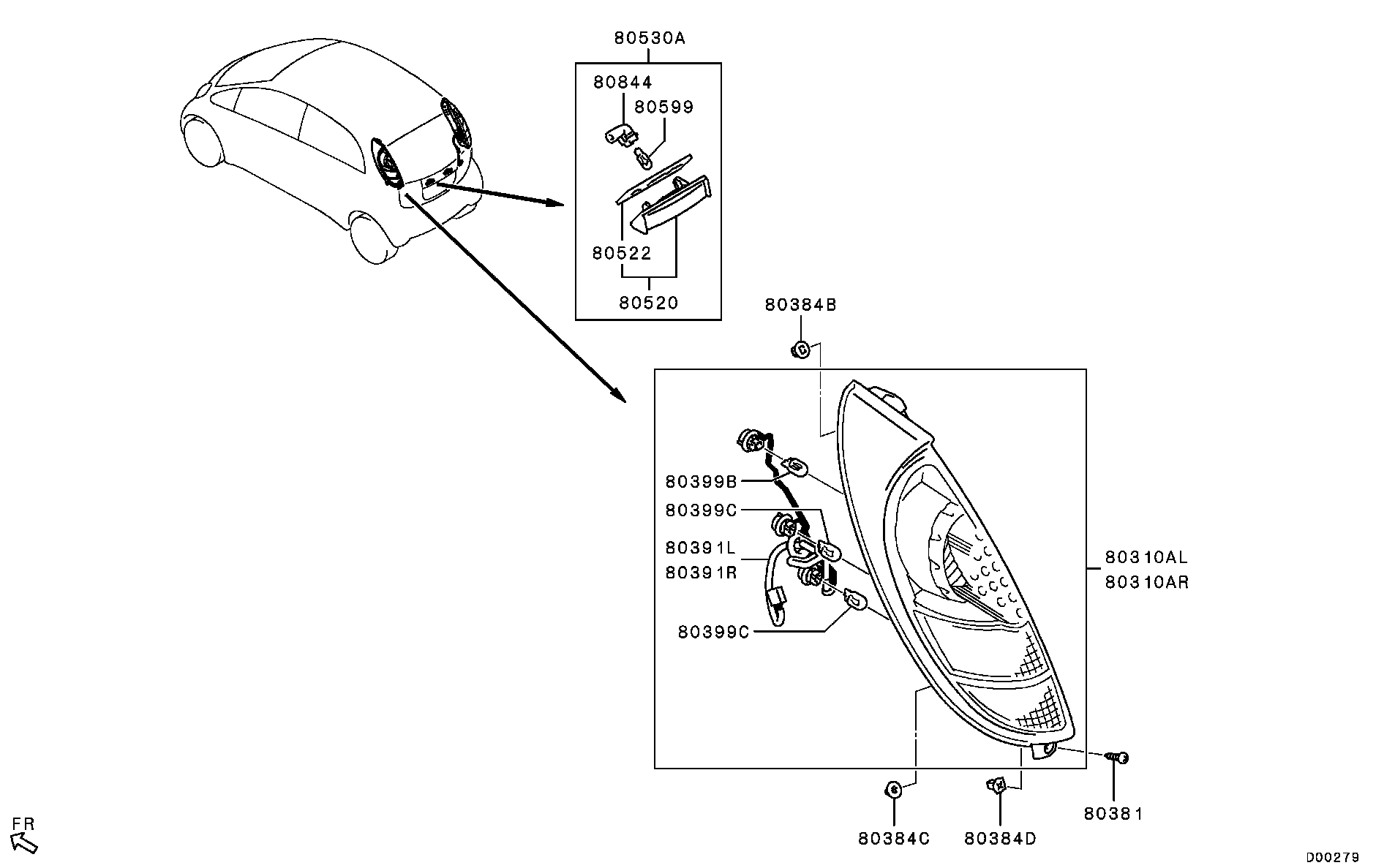 Rear Exterior Lamp