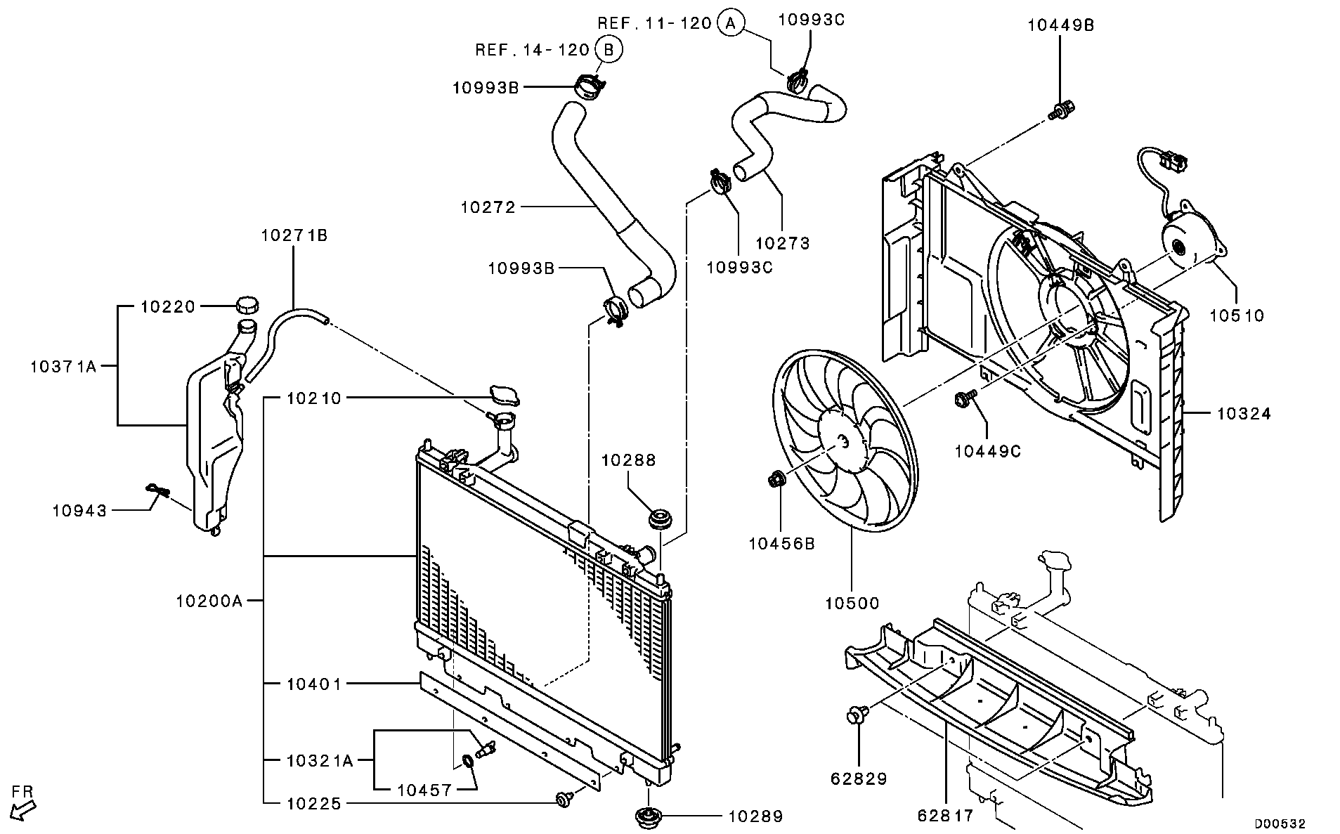 Radiator Hose Condenser Tank
