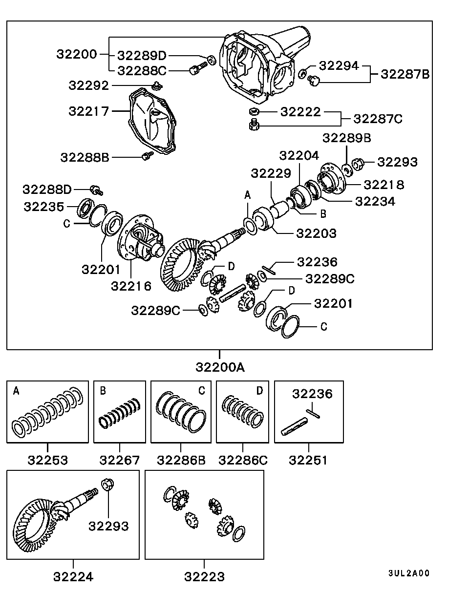Front Axle Differential