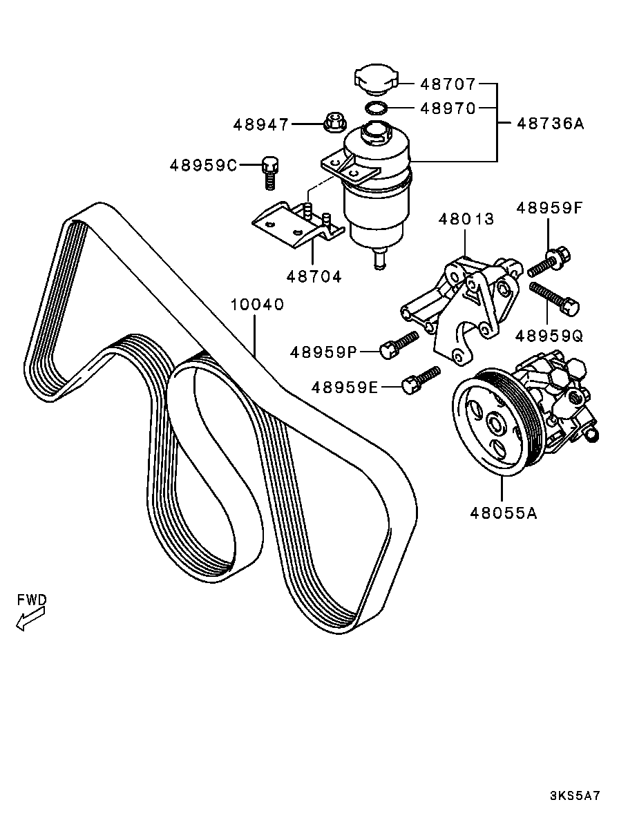 Power Steering Oil Pump
