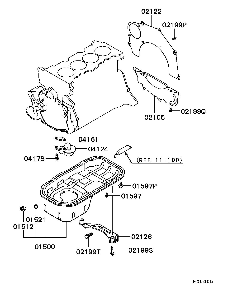 Cover, Rear Plate & Oil Pan