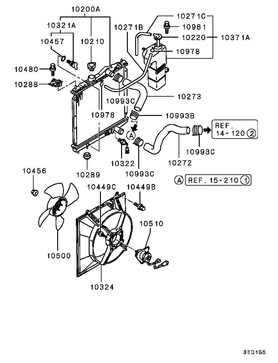Radiator Hose Condenser Tank