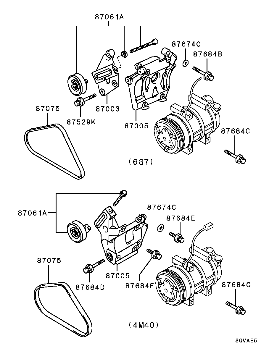 A/C Condenser, Piping