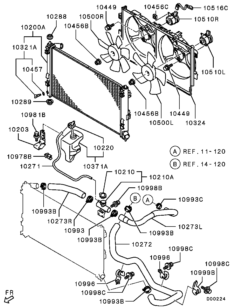 Radiator Hose Condenser Tank