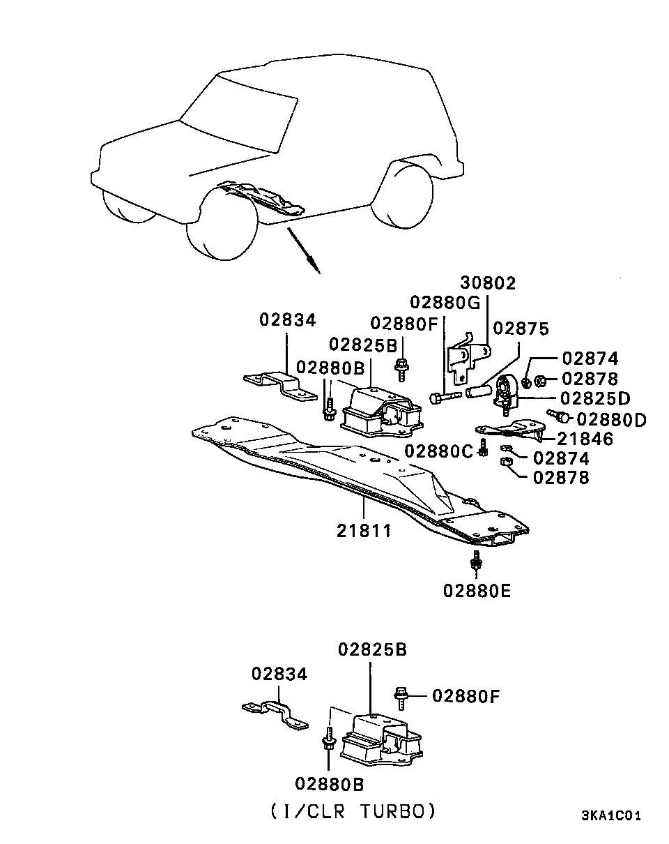 Engine Mounting, Support