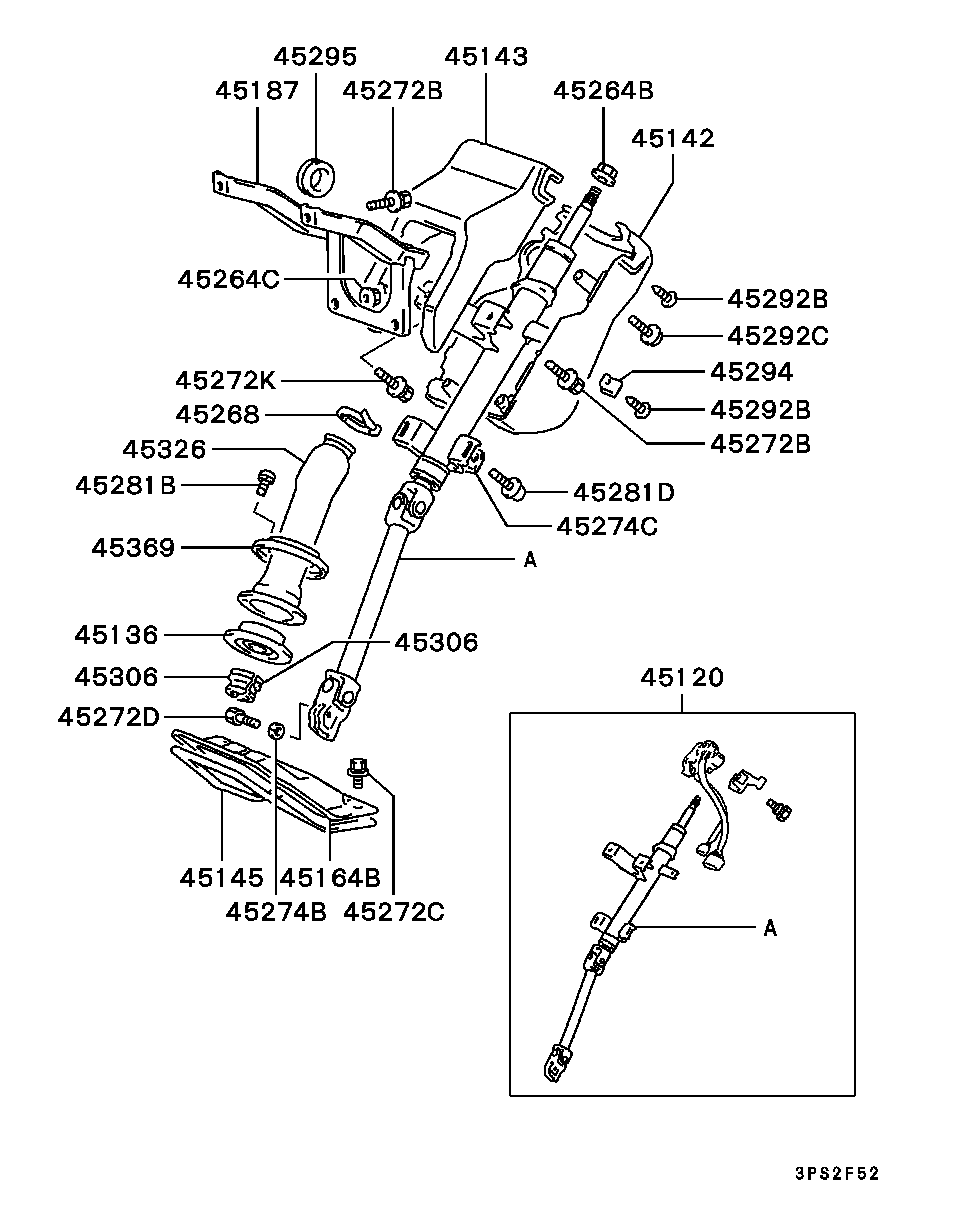 Steering Column & Cover