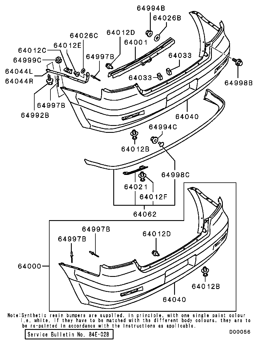 Rear Bumper Support
