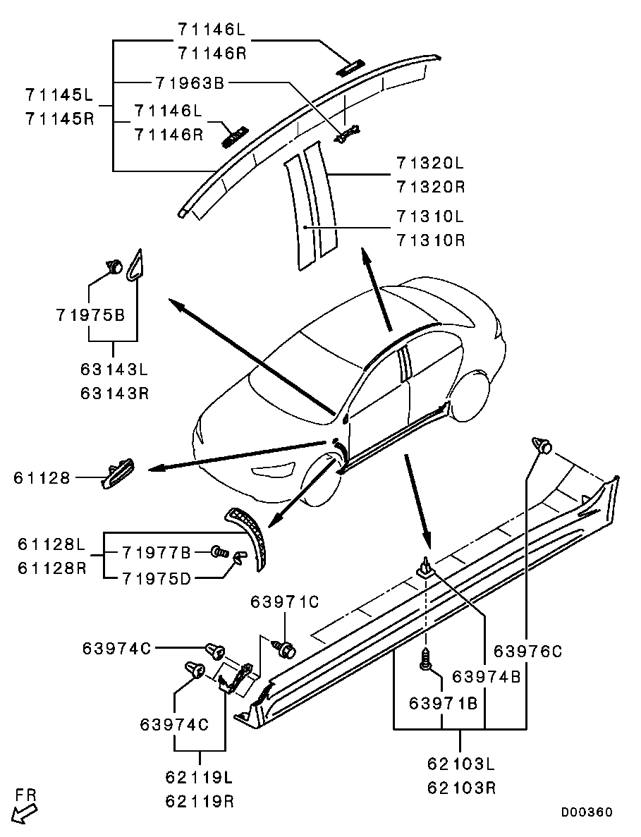 Side Garnish Moulding