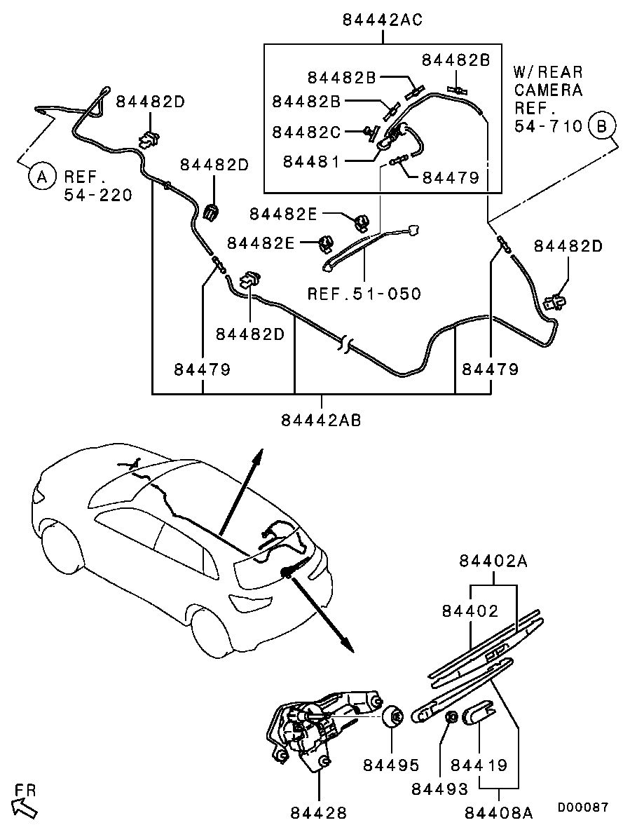 Rear Window Wiper & Washer