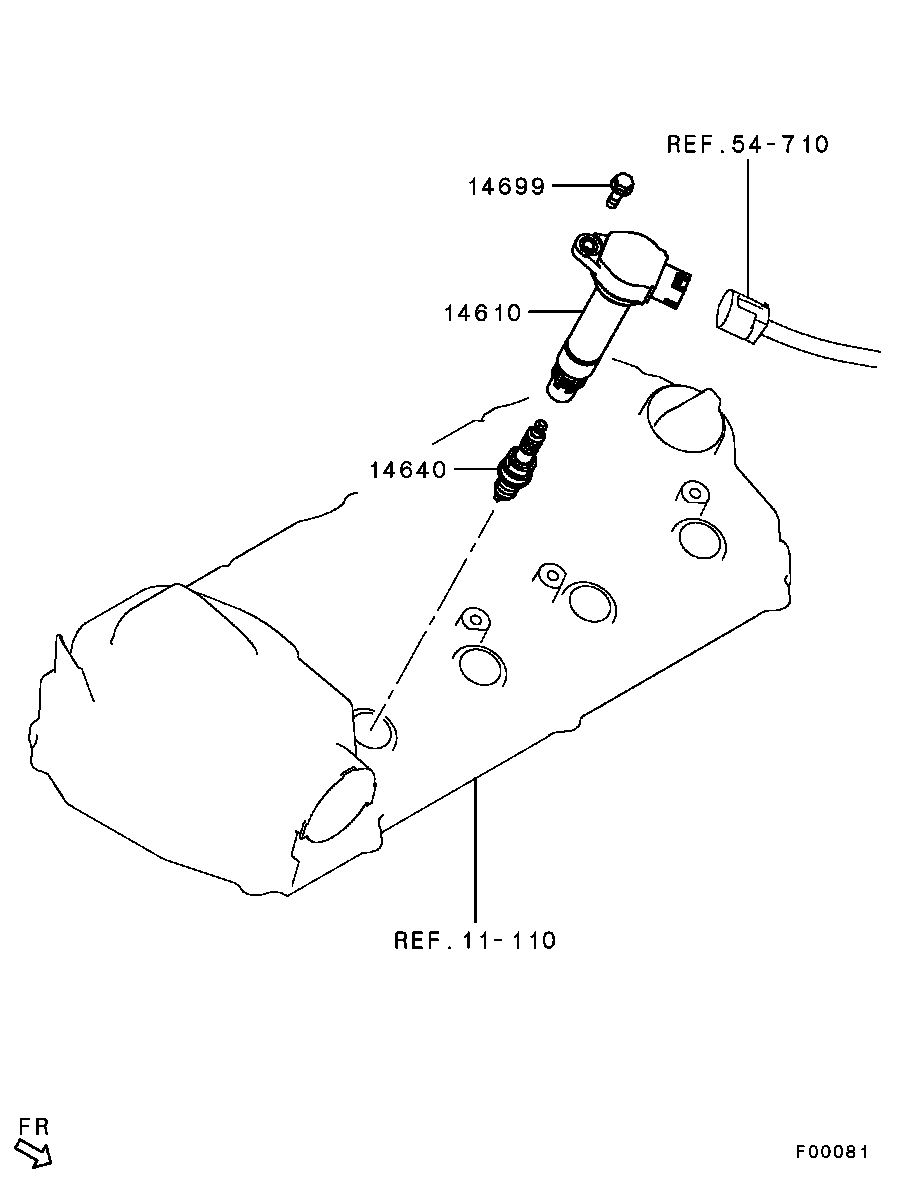 Spark Plug, Cable & Coil