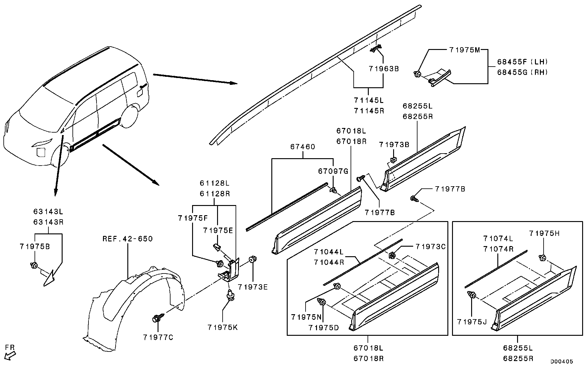 Side Garnish Moulding