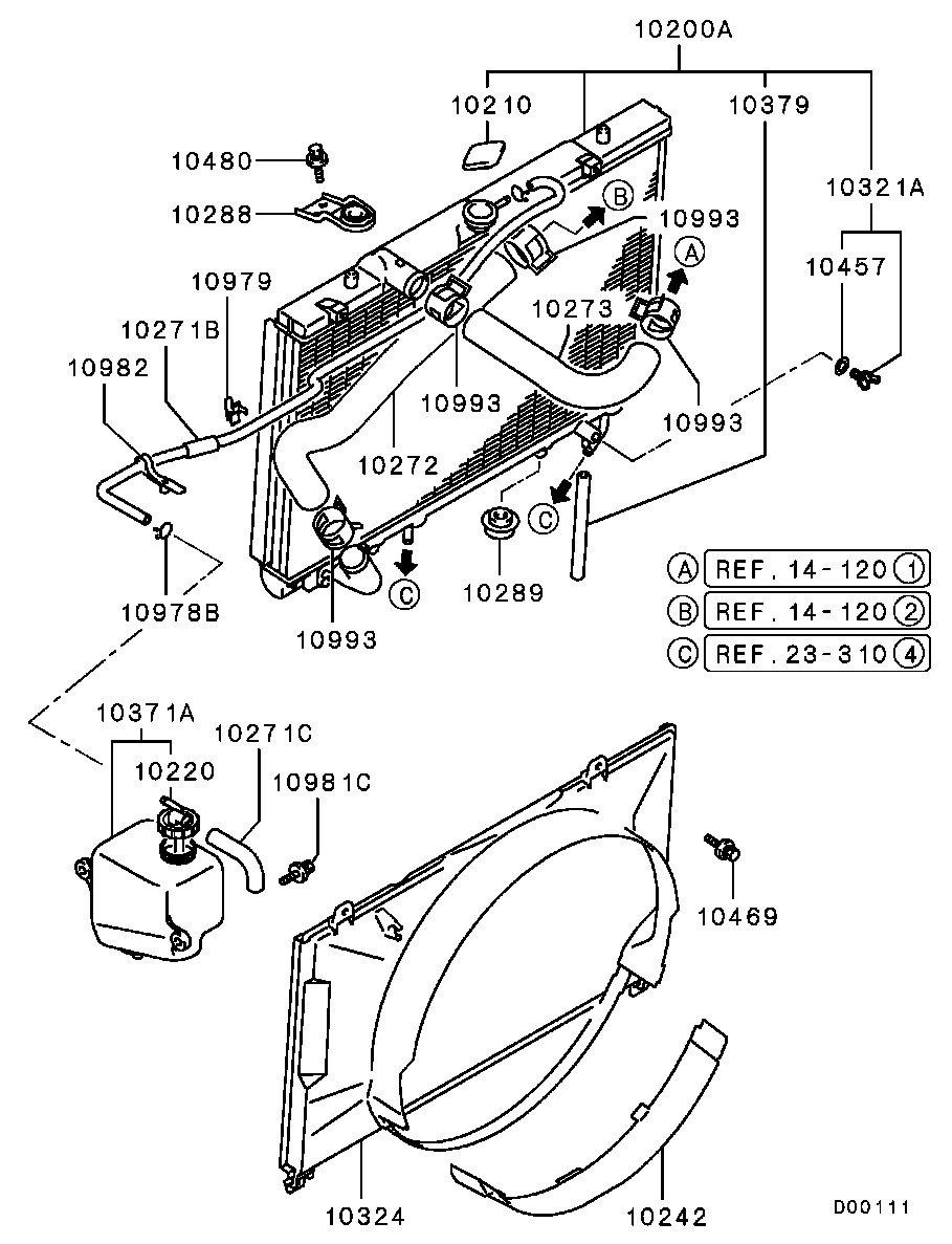 Radiator Hose Condenser Tank