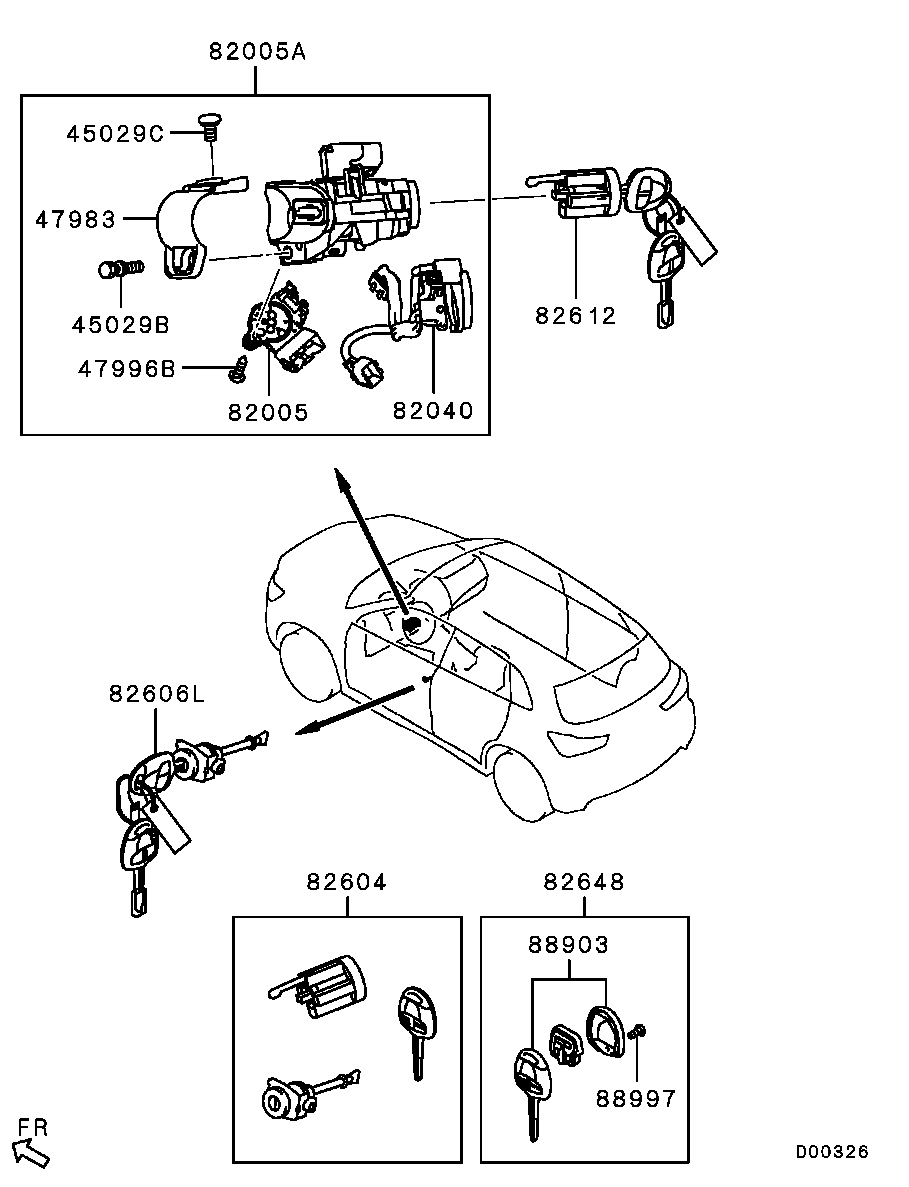 Lock Cylinder & Key