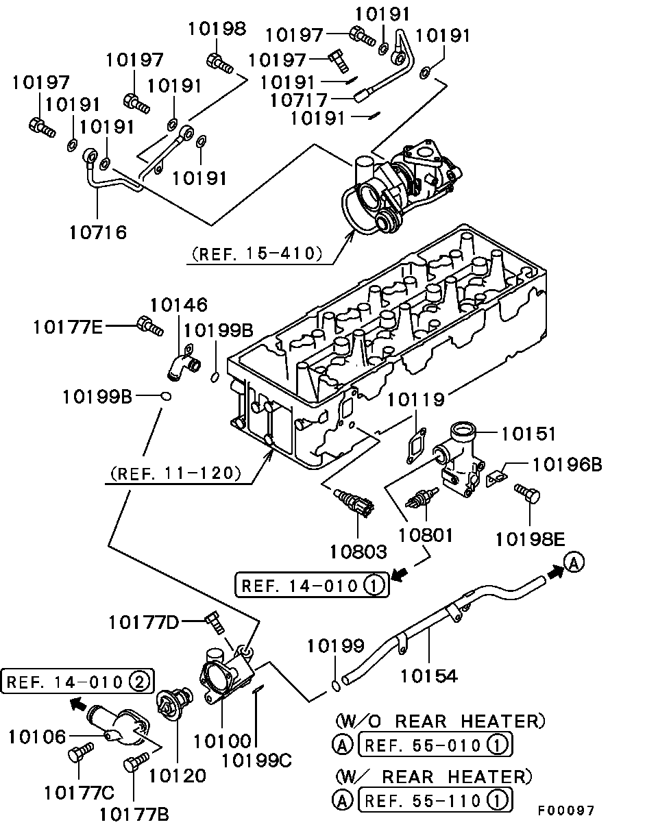 ME191593 Thermostat Mitsubishi | YoshiParts