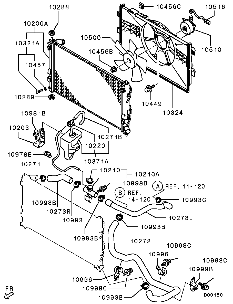 Radiator Hose Condenser Tank