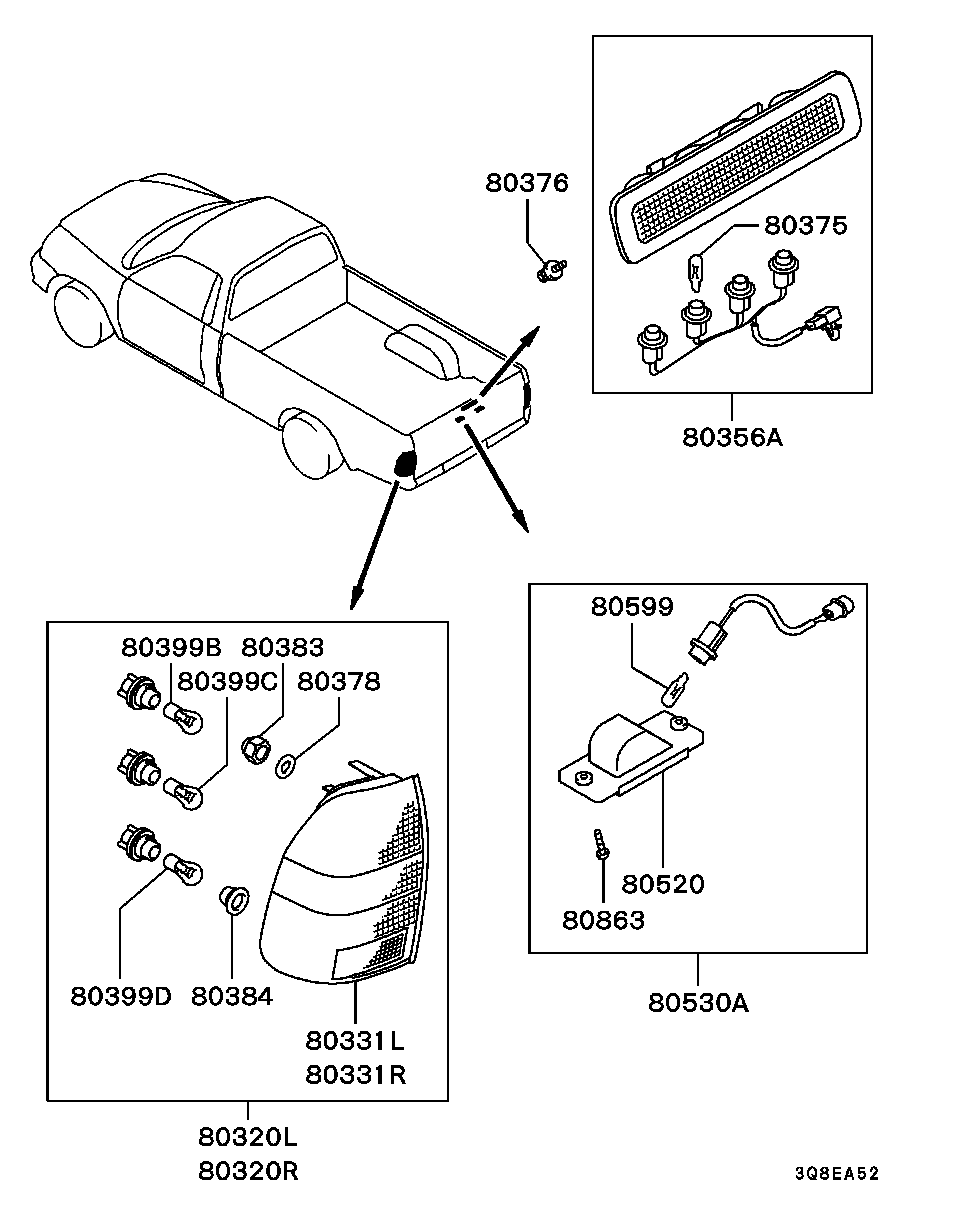 Rear Exterior Lamp
