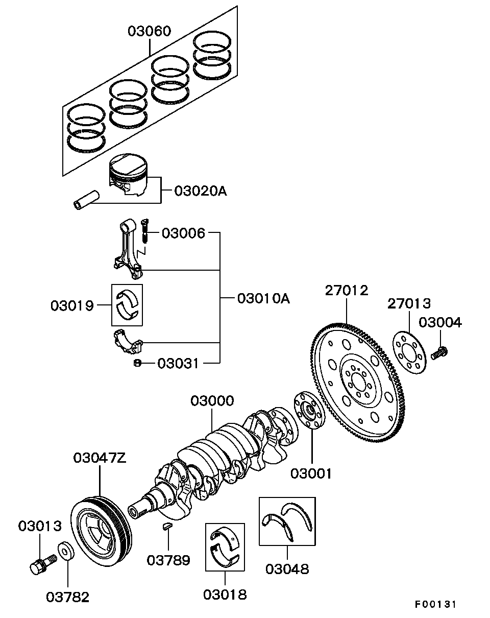 Piston Crankshaft