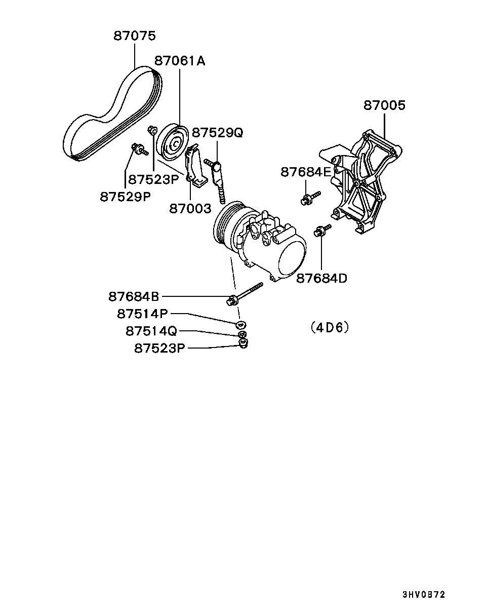 A/C Condenser, Piping