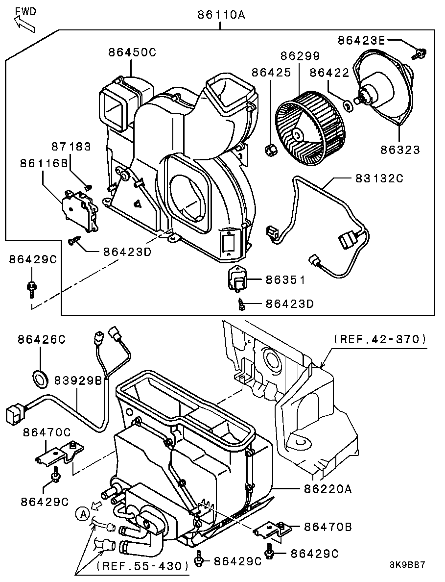 Rear Heater Unit